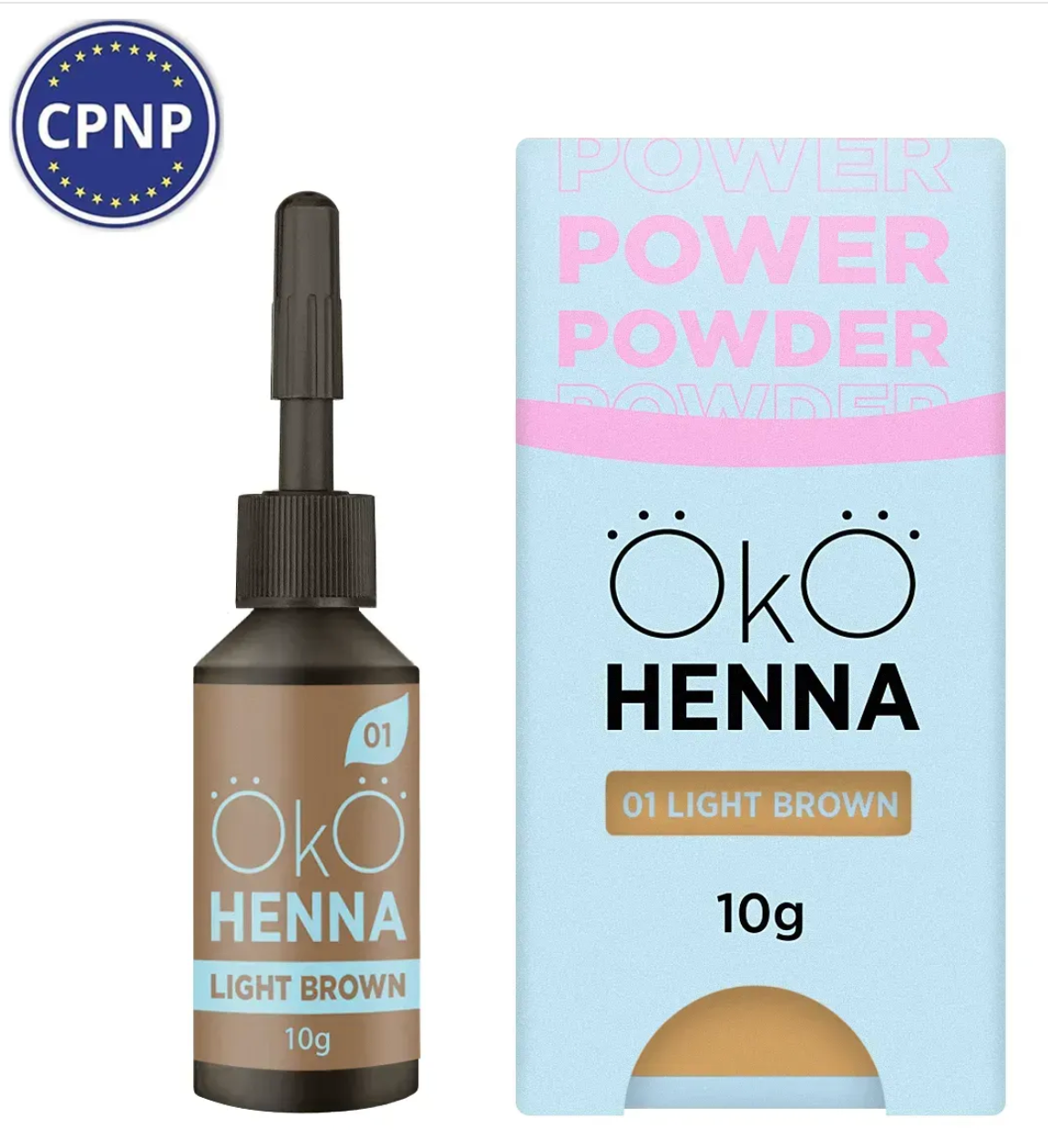 OKO Хна для брів Power Powder, 10 г